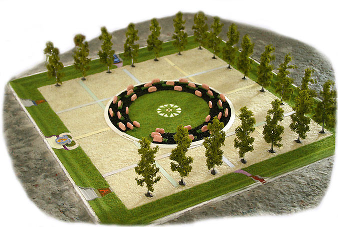 Der Friedensplatz - 2. Planung